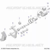 BRAKES, PINZA TRASERA
