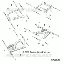 SUSPENSION TRASERA CONTROL ARMS