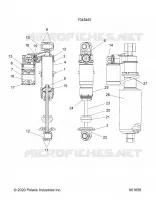 SUSPENSION, CHOQUE FRONTAL TRACK