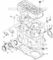 CILINDRO 500 0972764, EUROPEAN 500 E972764, 500 SKS 0972564, EUROPEAN 500 S (4938393839D001)