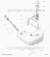 SISTEMA DE COMBUSTIBLE, FUEL TANK