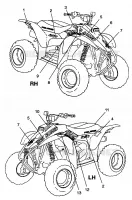 ETIQUETAS Trail Blazer W98BA25C (4945464546A011)