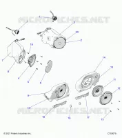 ELECTRICA, AUDIO, SPEAKERS RIDE COMMAND