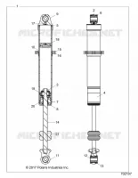 SUSPENSION TRASERA SHOCK INTERNALS