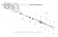 TREN, CAJA DE ENGRANAJES FRONT OUTPUT SHAFT