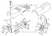 ASIENTO Y TANQUE DE GAS 600 RMK 0980958 and EUROPEAN 600 RMK E980958 (4944634463A006)