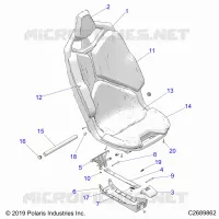 ASIENTO ASM.- Z24GAC92AN/BN (C2689862)