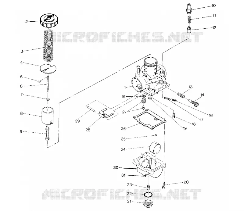 CARBURADOR 250 4x4 / W928127 (4922872287D002)
