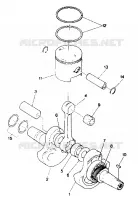 CIGUEÑAL AND PISTON ASSEMBLY (4913521352039A)