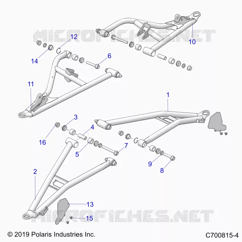 SUSPENSIÃ“N DELANTERA CONTROL ARMS