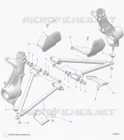 SUSPENSION, A-ARM AND PUNTAL MOUNTING