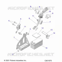 ELECTRICA, BATTERY, MANUAL START POWER UP COMPONENTS
