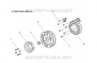 MOTOR, STATOR/VOLANTE