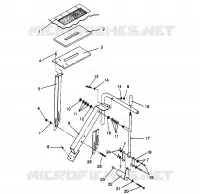 Conjunto de cambio de VARILLAJE WIDETRAK LX 0962064 and EUROPEAN WIDETRAK LX E962064 (4931643164C007)