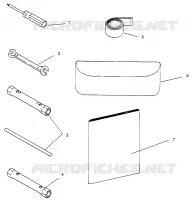 KIT DE HERRAMIENTA 440 XCR SP 0961760 (4931583158D002)
