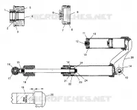 CHOQUE FOX, GAS, RESEVOIR Scrambler W967840 (4935823582C11A)