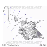 TREN, MAIN GEARCASE MOUNTING