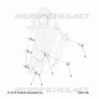 TREN, CHAINCASE MOUNTING