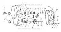 CADENACASE ASSEMBLY LITE GT/0933133 AND STARLITE GT/0933127 (4923232323014A)
