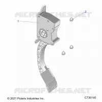 ENGINE, PEDAL DEL ACELERADOR