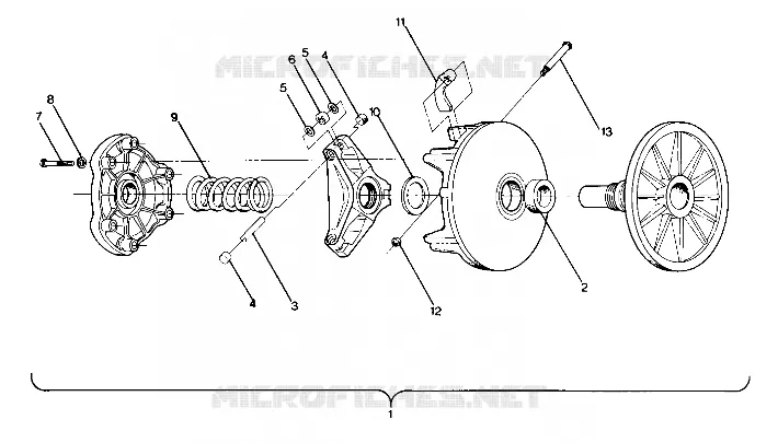 Embrague Star, Sprint and Sprint E/S (4912721272008A)