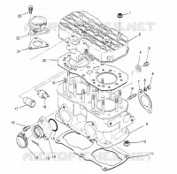 CILINDRO 500 CARB 0962764, 500 CARB SKS 0962564,  EUROPEAN 500 CARB SKS E96 (4931873187C012)