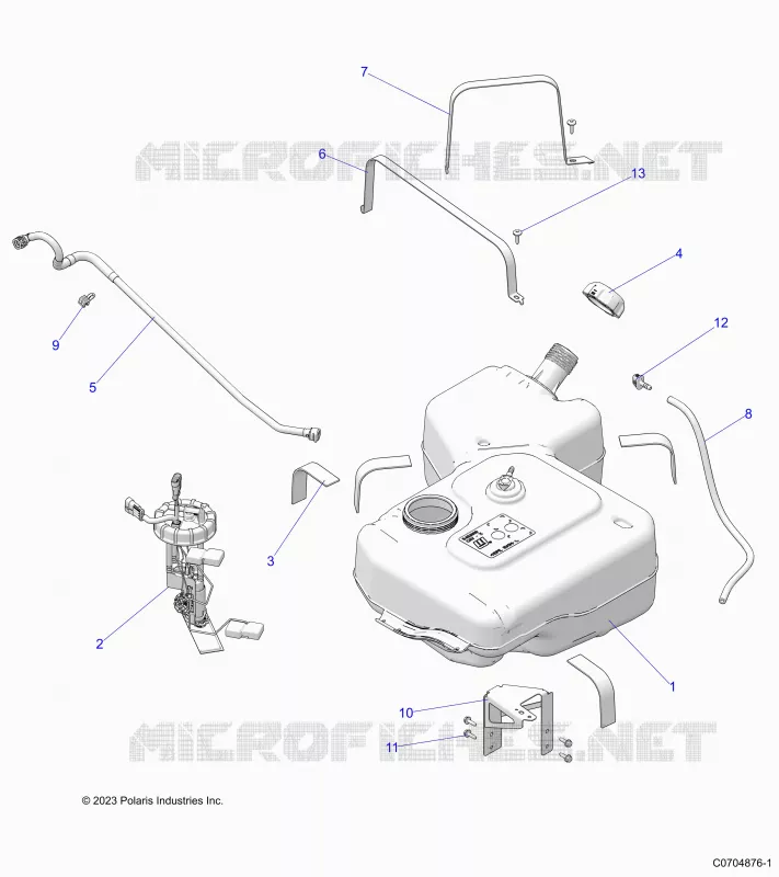 SISTEMA DE COMBUSTIBLE, FUEL TANK