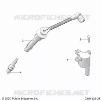 ELECTRICA, IGNITION COIL, WIRE AND SPARK PLUG