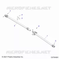 TREN, FRONT PROP SHAFT