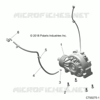 DRIVE TRAIN, FRONT MONTAJE DE ENGRANAJES