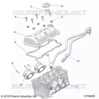 ENGINE, THROTTLE BODY AND TAPA DE LA VÃLVULA