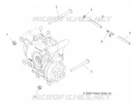 TREN, GEARCASE MOUNTING, REAR