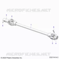 TREN, FRONT PROP SHAFT