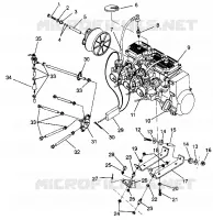 MONTAJE DEL MOTOR XLT 0940767, XLT SP 0940667   XLT SKS 0940567 (4925022502027A)