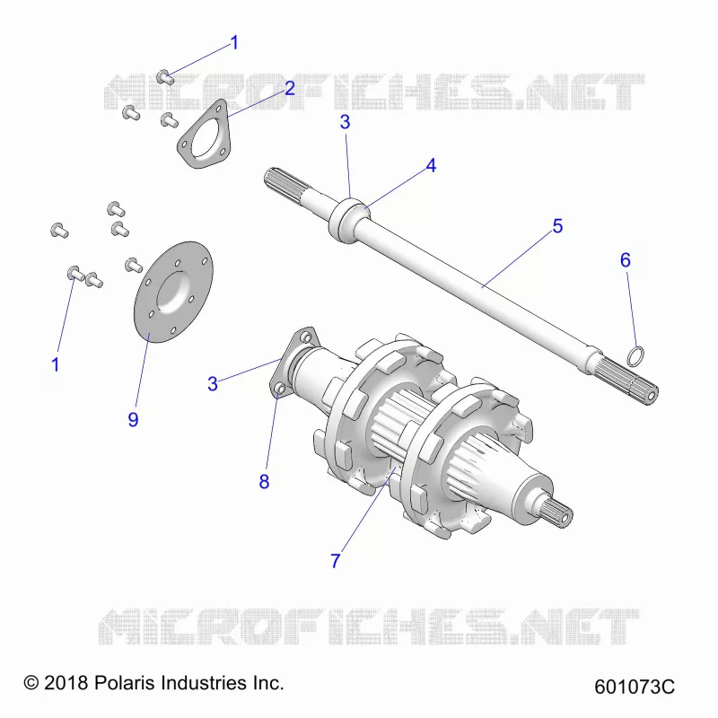 DRIVE TRAIN, JACKSHAFT AND EJE DE TRANSMISIÃ“N
