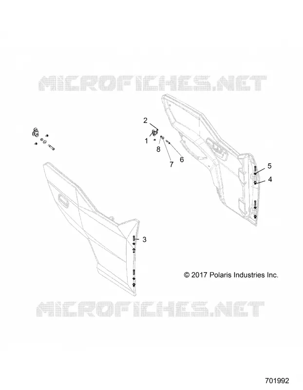 PUERTAS MOUNTING, FRONT