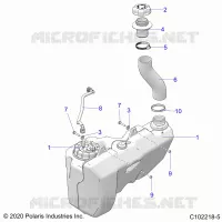 SISTEMA DE COMBUSTIBLE, FUEL TANK