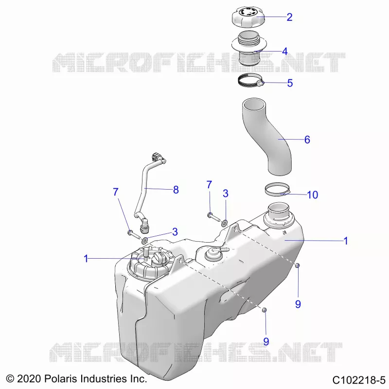 SISTEMA DE COMBUSTIBLE, FUEL TANK