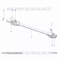 TREN, FRONT PROP SHAFT