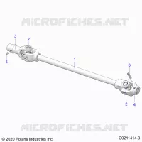 TREN, FRONT PROP SHAFT