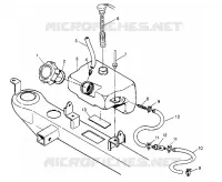 TANQUE DE ACEITE ASSEMBLY Trail Boss W948527 (4926822682A011)
