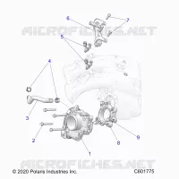 SISTEMA DE COMBUSTIBLE, THROTTLE BODY/FUEL RAIL