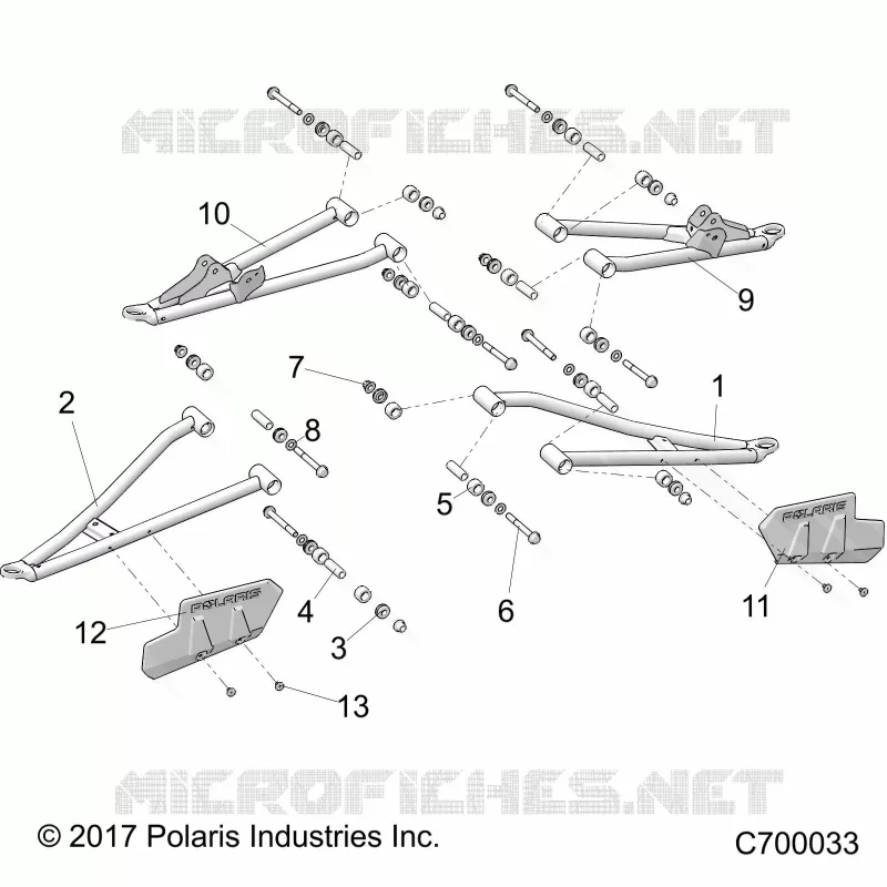 SUSPENSIÃ“N DELANTERA CONTROL ARMS