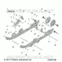 SUSPENSION TRASERA AND TRACK