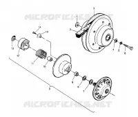 accionado de embrague ASSEMBLY Trail Boss W948527 (4926822682B010)