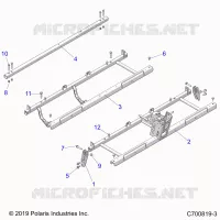CHASSIS, ASIENTO SUPPORTS- G21GMZ99AM/BM (C700819-3)