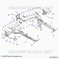 SUSPENSION TRASERA TRAILING ARMS