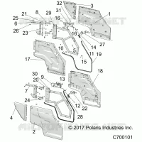 PUERTAS, REAR