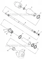 SISTEMA DE MANEJO SLT 700 B964166 and  Intl. SLT 700 I964166 (4933923392B002)