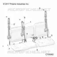 ASIENTO BELT MOUNTING